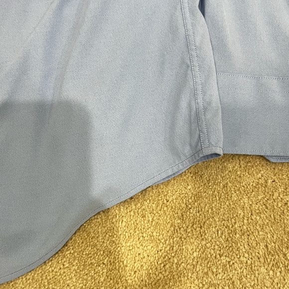 Peter Millar pale blue mens button down, size XL - Picture 7 of 8